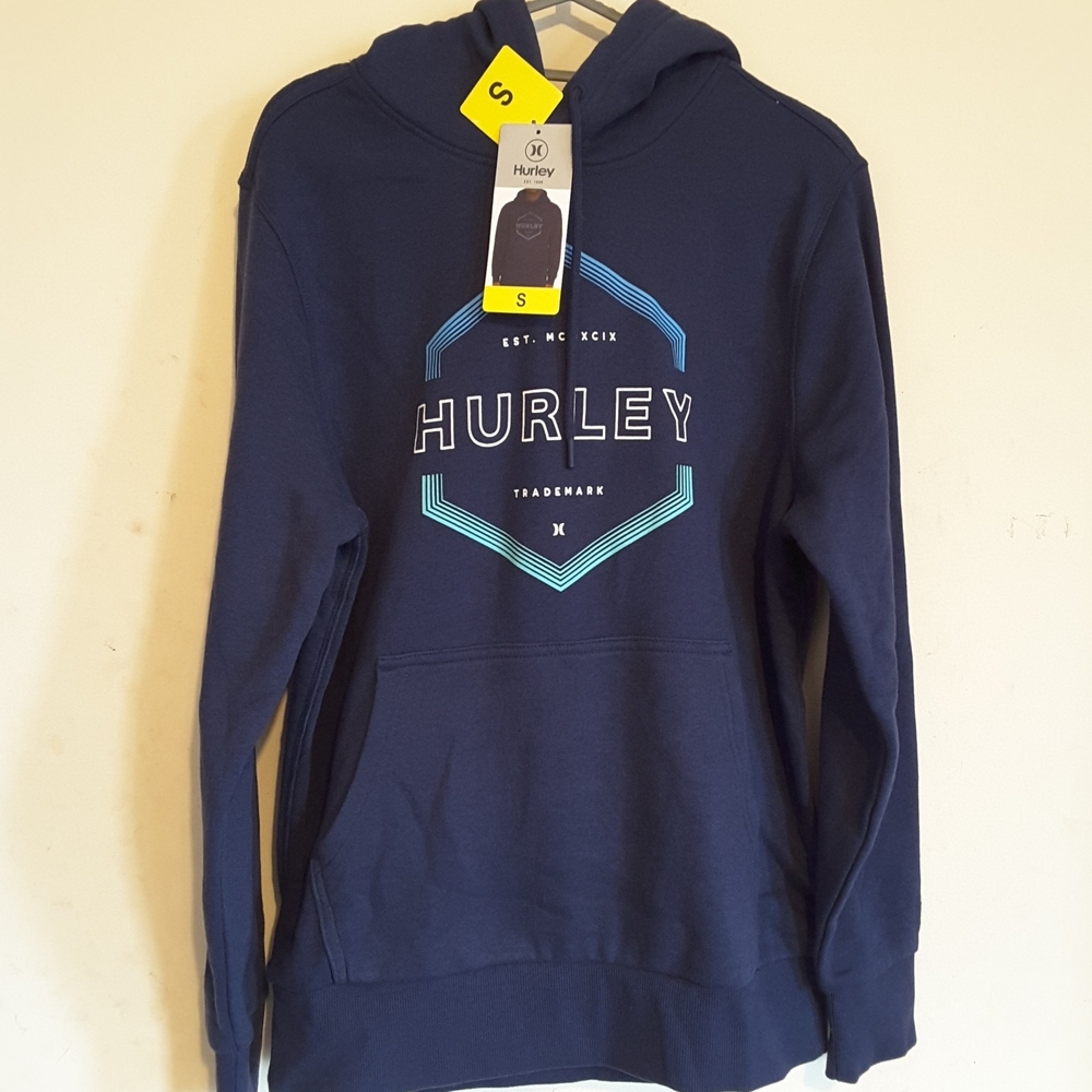 Hurley Navy Hoodie for Men